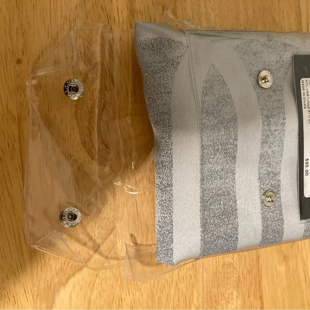 Hotel Collection Long Links Silver Standard Pillowsham New Old Stock